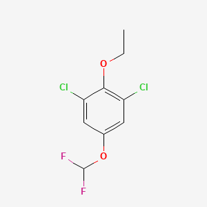 1,3-Dichloro-5-difluoromethoxy-2-ethoxybenzene