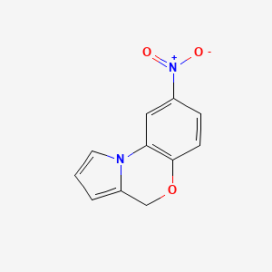 8-nitro-4H-benzo[b]pyrrolo[1,2-d][1,4]oxazine