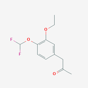 1-(4-(Difluoromethoxy)-3-ethoxyphenyl)propan-2-one