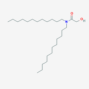 molecular formula C26H53NO2 B14044652 N,N-didodecyl-2-hydroxyacetamide 