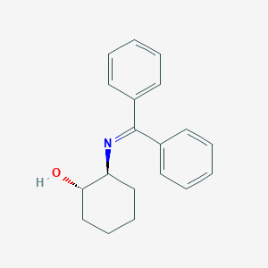 (1S,2S)-2-((Diphenylmethylene)amino)cyclohexanol