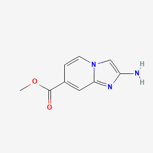 Methyl 2-aminoimidazo[1,2-a]pyridine-7-carboxylate