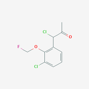 1-Chloro-1-(3-chloro-2-(fluoromethoxy)phenyl)propan-2-one