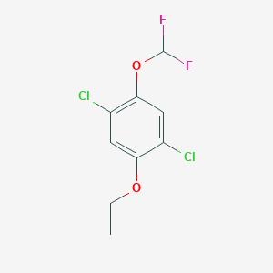 1,4-Dichloro-2-difluoromethoxy-5-ethoxybenzene