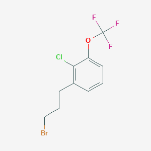 1-(3-Bromopropyl)-2-chloro-3-(trifluoromethoxy)benzene