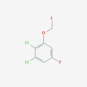 1,2-Dichloro-5-fluoro-3-(fluoromethoxy)benzene