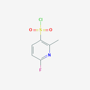 6-Fluoro-2-methylpyridine-3-sulfonyl chloride