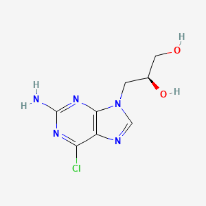 (s)-9-(2,3-Dihydroxypropyl)-2-amino-6-chloropurine