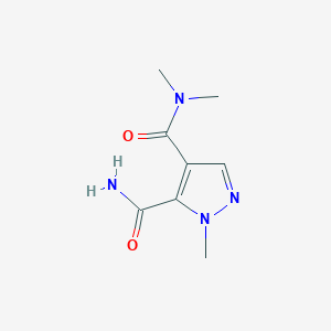 N4,N4,2-Trimethylpyrazole-3,4-dicarboxamide