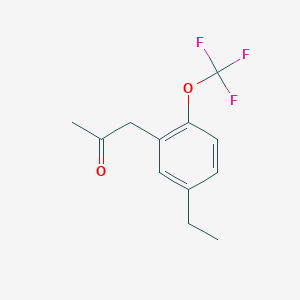 1-(5-Ethyl-2-(trifluoromethoxy)phenyl)propan-2-one