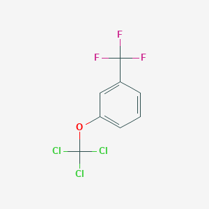molecular formula C8H4Cl3F3O B1404497 1-(三氯甲氧基)-3-(三氟甲基)苯 CAS No. 1404194-92-8