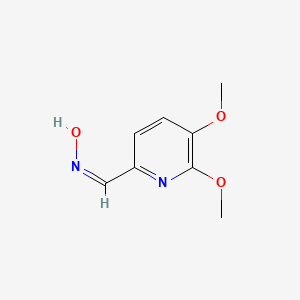 (NZ)-N-[(5,6-dimethoxypyridin-2-yl)methylidene]hydroxylamine