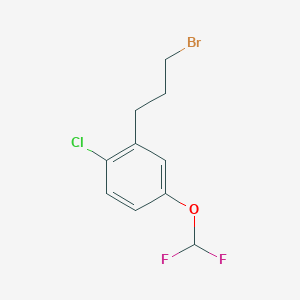 1-(3-Bromopropyl)-2-chloro-5-(difluoromethoxy)benzene