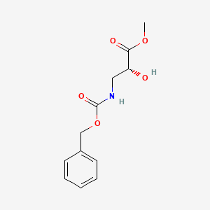 (S)-Methyl 3-(((benzyloxy)carbonyl)amino)-2-hydroxypropanoate