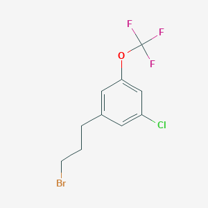 1-(3-Bromopropyl)-3-chloro-5-(trifluoromethoxy)benzene