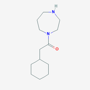 2-Cyclohexyl-1-(1,4-diazepan-1-yl)ethanone