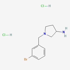 1-(3-Bromobenzyl)pyrrolidin-3-ylamine dihydrochloride