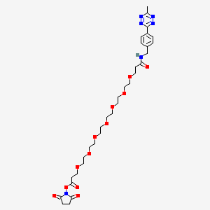 Methyltetrazine-amino-PEG7-CH2CH2COONHS