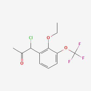 1-Chloro-1-(2-ethoxy-3-(trifluoromethoxy)phenyl)propan-2-one