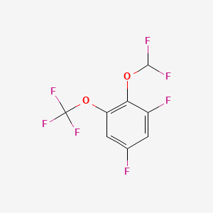 1,5-Difluoro-2-difluoromethoxy-3-(trifluoromethoxy)benzene