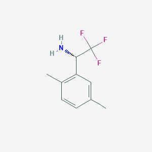 (1S)-1-(2,5-Dimethylphenyl)-2,2,2-trifluoroethylamine