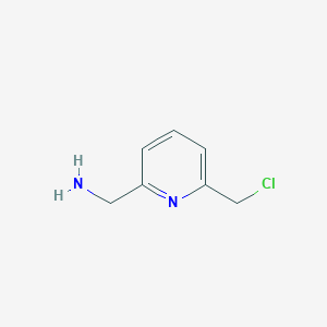 (6-(Chloromethyl)pyridin-2-yl)methanamine