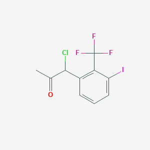 1-Chloro-1-(3-iodo-2-(trifluoromethyl)phenyl)propan-2-one