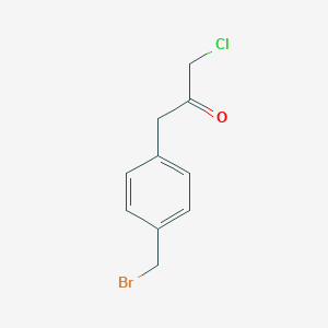 1-(4-(Bromomethyl)phenyl)-3-chloropropan-2-one