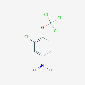 B1404577 2-Chloro-4-nitro-1-(trichloromethoxy)benzene CAS No. 1417567-12-4