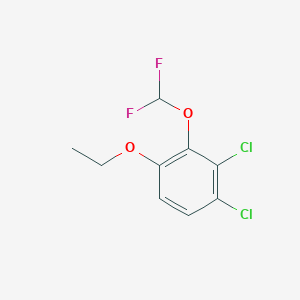 1,2-Dichloro-3-difluoromethoxy-4-ethoxybenzene