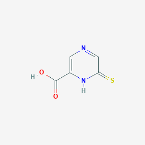 6-Mercaptopyrazine-2-carboxylic acid