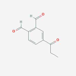 1-(3,4-Diformylphenyl)propan-1-one