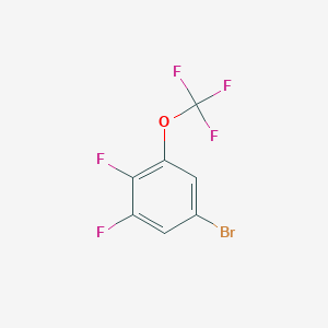 molecular formula C7H2BrF5O B1404591 1-Bromo-3,4-difluoro-5-(trifluoromethoxy)benzene CAS No. 1417567-17-9