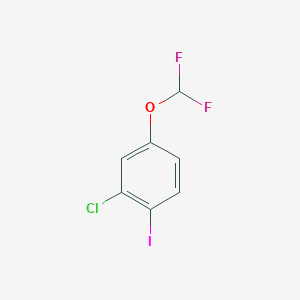 2-Chloro-4-(difluoromethoxy)-1-iodobenzene