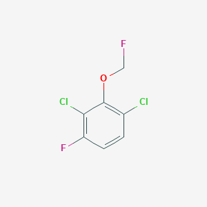 1,3-Dichloro-4-fluoro-2-(fluoromethoxy)benzene