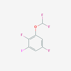 1,4-Difluoro-2-difluoromethoxy-6-iodobenzene