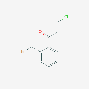 1-(2-(Bromomethyl)phenyl)-3-chloropropan-1-one