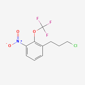 1-(3-Chloropropyl)-3-nitro-2-(trifluoromethoxy)benzene