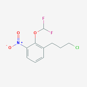 1-(3-Chloropropyl)-2-(difluoromethoxy)-3-nitrobenzene