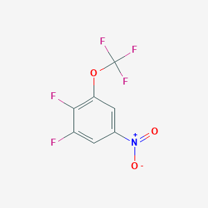 1,2-Difluoro-5-nitro-3-(trifluoromethoxy)benzene