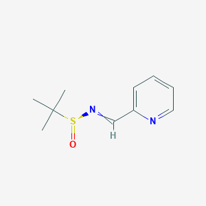 (S,E)-2-Methyl-N-(pyridin-2-ylmethylene)propane-2-sulfinamide