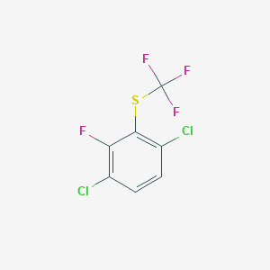 1,4-Dichloro-2-fluoro-3-(trifluoromethylthio)benzene