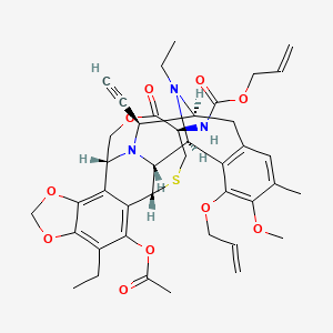 molecular formula C41H47N3O10S B14046246 Trabectedin Intermediate A22 