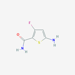 5-Amino-3-fluorothiophene-2-carboxamide