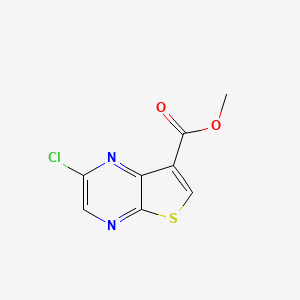 Methyl 2-chlorothieno[2,3-b]pyrazine-7-carboxylate