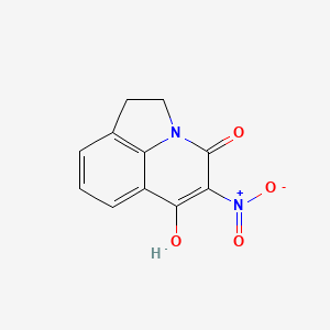 6-hydroxy-5-nitro-1H-pyrrolo[3,2,1-ij]quinolin-4(2H)-one