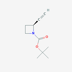 tert-butyl (2S)-2-ethynylazetidine-1-carboxylate