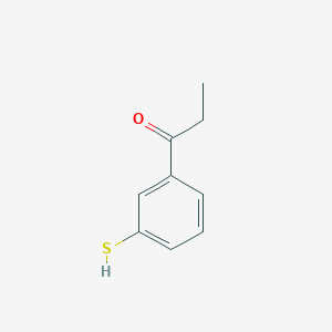 1-(3-Mercaptophenyl)propan-1-one