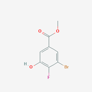 Methyl 3-bromo-4-fluoro-5-hydroxybenzoate