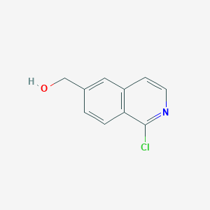 molecular formula C10H8ClNO B1404641 (1-氯异喹啉-6-基)甲醇 CAS No. 1820640-22-9